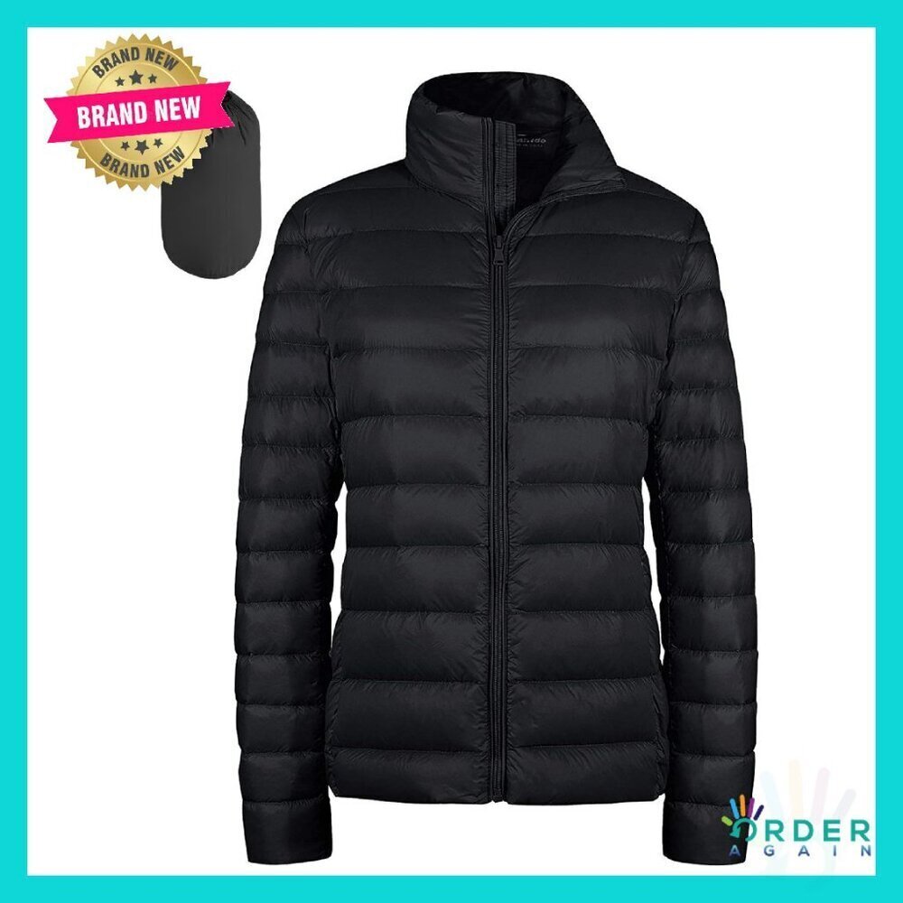 Packable Ultra Lightweight Down Puffer Jacket Chic Minimal Travel Style